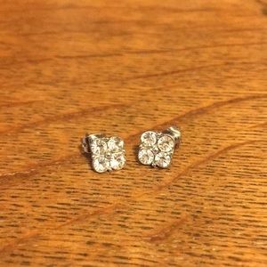 Tory Burch CZ stud earrings